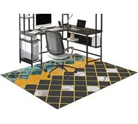 HFERTSCN Mat de Chaise de Bureau antidérapant pour Tapis et planchers durs 90 x 120 cm JAUTS DE PRÉTÉTÉRATION DE PRÉTÉTÉRATIONS DE Chaise ET FANDIAO