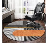 HFERTSCN Mat de Chaise de Jeu 55 "- Tapis de Chaise de Bureau antidérapant Polyvalent pour Les Tapis à tas Bas, Les planchers de Bois Dur et de Carreaux - Tapis pour l'entrée et la Chambre à Coucher
