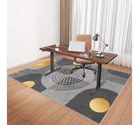 HFERTSCN Mat de Chaise Non glissée Premium 180 x 200 cm pour Les planchers durs et Les Tapis Bas - Gaming et Protecteur de Plancher de Bureau, idéal pour Un Usage Domestique FANDIAO