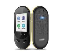 HFERTSCN T8S Portable Voice Translator Interpreteur Handheld Twoway Traduction en Temps réel écran Tactile 106 Traducteur de Langue (Couleur: Noir) (Noir) FANDIAO