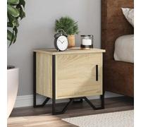 HFERTSCN Tableaux de Tableaux de Tableaux de Tableaux 2 pcs Sonoma Oak 40x30x40 cm Bois d'ingénierie FANDIAO