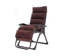 HFERTSCN Zero Gravity R Chaise Pliante Pliant Chaise Salon Patio Zero Gravity Chaise extérieure Pliage des chaises inclinables réglables côté Piscine Utilisation FANDIAO