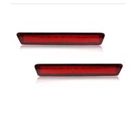 HFEWCVK Ajustement for Ford Mustang 1999 2000 2001 2002 2003 2004 garde-boue lampe évasée feu de conduite voiture LED pare-chocs arrière marqueur latéral feux de stationnement(Red Lens Red)