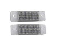 HFEWCVK Ensemble d'éclairage de plaque d'immatriculation blanc, lampe de plaque d'immatriculation LED 12V, adapté for Toyota Caldina Carina Corona Corolla Ipsum LiteAce Haice