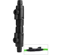 Connecteur à dégagement Rapide pour réservoir de Poissons Valve de Tuyau d'aquarium Adaptateur de connecteur de Tuyau de vanne de contrôle de débit d'eau avec poignée à dégagement Rapide(16mm)