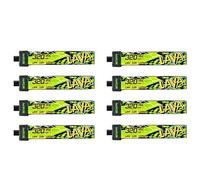 HFFOZMD Batterie pour BETAFPV Lava II 1S, 320mah, 3.8V, 95C, connecteur BT2.0, pour Air65, Meteor65 Pro, Cetus(8pcs)