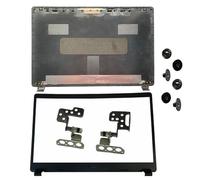 HFFOZMD Coque pour Ordinateur Portable Acer Aspire 3 A315-42 A315-42G A315-54 A315-54K A315-56 N19C1, Coque arrière/Lunette Avant/supérieure/inférieure/charnières(Gray A B H)