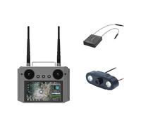 HFFOZMD Émetteur de Transmission données vidéo numérique 3 en 1 Skydroid H12 canaux 2,4 GHz 1080p pour Drone Android(H12 Add carmera)