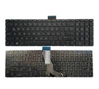 HFFOZMD pour Clavier américain/Espagnol/Latin/Britannique pour HP 15-BR 15-BS 15-BU 15-BW 15-AC 15-AY 15-EF 17-BS 250 255 256 G6 AP2040001C1 TPN-C129 C130(Latin Black)