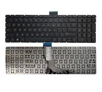 HFFOZMD pour Clavier américain/Espagnol/Latin/Britannique pour HP 15-BR 15-BS 15-BU 15-BW 15-AC 15-AY 15-EF 17-BS 250 255 256 G6 AP2040001C1 TPN-C129 C130(UK Black)