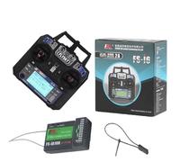 HFFOZMD pour Flysky FS-i6 FS I6 2.4G 6CH AFHDS émetteur RC avec récepteur iA6B iA6 iA10B télécommande Radio pour Drone FPV(I6 Right with iA10B)