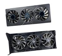 HFFOZMD pour GIGABYTE pour GeForce RTX4070ti 4070tiS pour Eagle OC Panneau de Ventilateur Remplacement Carte Graphique avec Ensemble Ventilateurs