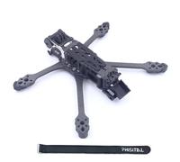 HFFOZMD pour PHISITAL pour Mark5 DC/X O3 225mm Fiber de Carbone pour Structure DeadCat Kit Cadre FPV 5 Pouces pour RC quadrirotor Freestyle Drone Bricolage(Mark5 DC O3 Black)