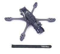 HFFOZMD pour PHISITAL pour Mark5 DC/X O3 225mm Fiber de Carbone pour Structure DeadCat Kit Cadre FPV 5 Pouces pour RC quadrirotor Freestyle Drone Bricolage(Mark5 X O3 Black)