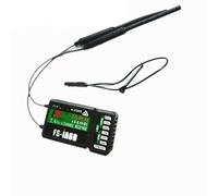 HFFOZMD pour récepteur Flysky FS-IA6/FS-IA6B/FS-IA10B 6CH 2,4G antenne Double RC pour Para FS-I6 FSI6 FS-i6 FS-IA10b(Ia6b recevier)