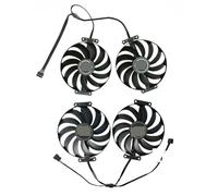 HFFOZMD Ventilateur de Carte Graphique 5 Broches/7 Broches Dual RX 6700 XT, pour ASUS pour 6600 6600XT 6700XT 6650XT 6750XT, RTX 3060TI 3070(FAN-5PIN)