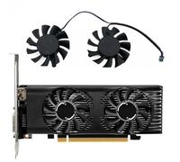 HFFOZMD Ventilateur de Carte Graphique 50 mm 2 Broches HA5510H12F-Z GTX 1650, pour MSI GeForce 4GT LP OC