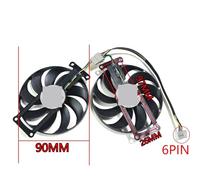 HFFOZMD Ventilateur de Carte Graphique FDC10H12S9-C T129215SU pour ASUS RTX 2060, 2070, GTX 1660 et 1660TI Dual Evo(T129215SU 1LOT)