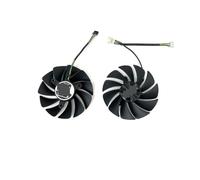 HFFOZMD Ventilateur de Refroidissement 88 mm 12 V GA92S2U GFY09215M12SPA pour Carte Graphique Zotac pour Gaming RTX3050 RTX3060 RTX3060Ti Twin Edge(Black 2-Fan GF)