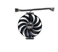 HFFOZMD Ventilateur de Refroidissement 95 mm CF1010U12D FDC10U12S9-C pour Carte Graphique ASUS Radeon RX 6950XT 6900XT 6800 6700 XT TUF OC(Black C-Fan FDC10)