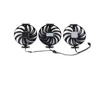 HFFOZMD Ventilateur de Refroidissement 95 mm CF1010U12D pour Carte Graphique ASUS Radeon RX 6950 6900 6800 6700 XT TUF OC CF1010U12S FDC10U12S9-C(Black 3-Fan CF1010)