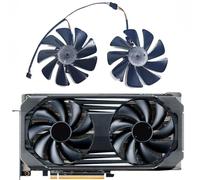 HFFOZMD Ventilateur de Refroidissement pour Carte Graphique AMD Radeon RX 6600 XT, 6650, 95 mm, CF1010U12S, pour PowerColor Red Devil