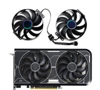 HFFOZMD Ventilateur de Remplacement pour Carte Graphique ASUS GeForce RTX 3060ti 3070 Dual/SI OC CF9010u12D(Right Fan)