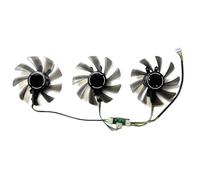 HFFOZMD Ventilateur de Remplacement pour Carte Graphique GAINWARD pour GeForce GTX1060 1070 1070ti 1080 1080ti GAMESOUL(Set of Three Fans)