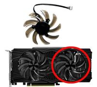 HFFOZMD Ventilateur de Remplacement pour Carte Graphique GAINWARD pour GeForce RTX2060 2060S 2070 GTX1660 1660ti 1660S Ghost/Storm GA91S2U(Right Fan)
