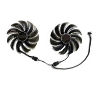 HFFOZMD Ventilateur de Remplacement pour Carte Graphique GIGABYTE GeForce RTX2060 GTX1660 1660ti 1660 Super T129215SU(A Pair of Fans)