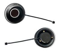 HFFOZMD Ventilateur de Remplacement pour Carte Graphique LEADTEK pour GeForce RTX 3060 3070 3080 3090 pour Hyper Brain(Line Approx 12.5cm)