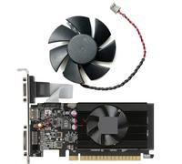 HFFOZMD Ventilateur de Remplacement pour Carte Graphique MSI GeForce GTX1030 GT610 710 720 730 LP OC V1 HA5010M12F-Z