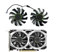 HFFOZMD Ventilateur de Remplacement pour Carte Graphique MSI GeForce GTX1630 1650 1650S Ventus XS HA8010H12C-Z