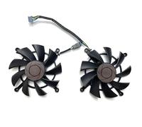 HFFOZMD Ventilateur de Remplacement pour Carte Graphique MSI GeForce RTX 3060ti 3070 LHR 8 Go, Double Ventilateur OC mécanique HA9015H12SC-Z(A Pair of Fans)