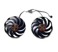 HFFOZMD Ventilateur de Remplacement pour Carte Graphique Sapphire pour Radeon RX6600 6600XT 6650XT Pulse(A Pair of Fans)