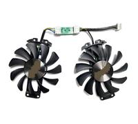 HFFOZMD Ventilateur de Remplacement pour Carte Graphique ZOTAC GeForce GTX1060 960 4 Go GDDR5 GA81S2U(A Pair of Fans)