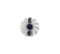 HFFOZMD Ventilateur de Remplacement pour Carte vidéo Sapphire RX 5700 XT 8 Go Nitro, CF1015H12D CF9010H12D FD10015M12D FDC10H12D9-C(White B-Fan CF9010)