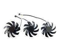HFFOZMD Ventilateur de Remplacement Triple Ventilateur T129215SU pour Carte Graphique PNY RTX4060ti 4070 XLR8 Verto(Set of Three Fans)