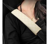 HFFTYU 2 Pièces Protege Ceinture Voiture, pour Mazda 3 Axela 6 Atenza CX5 2 Demio CX3 CX30 MX5 CX30 Confortable Doux Antidérapant Coussinets Ceinture Sécurité Accessoire Auto,C