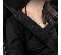 HFFTYU 2 Pièces Protege Ceinture Voiture, pour Seat Leon KL 4 St FR MK4 2020-2023 2024 Confortable Doux Antidérapant Coussinets Ceinture Sécurité Accessoire Auto,A