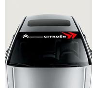 HFFTYU Autocollant de Pare-Brise de Voiture, pour Citroen C3 Aircross 2017-2023 Bande Pare-Soleil de Pare-Brise Avant, Autocollants décoratifs personnalisés