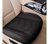 HFFTYU Coussin de Siège Auto pour Ford Focus Fiesta Galaxy Kuga C-Max S-Max Pad de Siège en Cuir Chic Structure 4 Couches Base Antidérapante Poche de Rangement,A