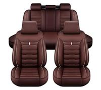 HFFTYU Housse de Siège Auto pour VW EOS 2005-2015 Cuir Premium,Ensemble Complet Protection Siège Imperméable Respirant avec Mousse Haute Résilience,D