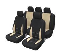 HFFTYU Housse Siège Voiture, pour Toyota Auris E15 E18 Avensis T25 T27 Durable et Confortable Douces Housses Protection Siège Auto, Antidérapants Ensembles Housses siège,B