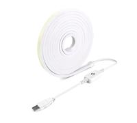 Hfgdnchva 2M USB 5V Smart Neon Strip Lights Capteur Tactile Dimmable Lampe LED Étanche Flexible Lumière pour Maison Chambre Cuisine Décor A