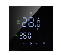 Hfgdnchva Contrôleur à Distance de Thermostat Intelligent Wi-Fi Tuya Réglable pour Plancher Chauffant Électrique et Chauffe-Eau, avec Rétro-Éclairage Contrôlable par Commande Vocale Programmable