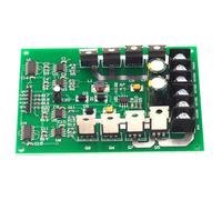 Hfgdnchva Module de Commande de Moteur à Courant Continu à Double Pont en H 15 A, Carte de Commande de Moteur pour Voiture Robot Compatible 3 V-36 V