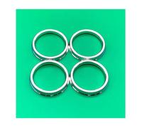 HFGDRH Anneaux Centrage pour Jantes, 4PCS / Set HUB Aluminium Centric String Coller DE Centre Roue Voiture 66.6-57.1MM