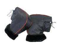 HFGDRH Mains Manchon Scooter Anti Froid, Gants de Moto USO apto Para Guidon Complet, Coupe-Vent d'hiver, épais, Chaud, Couverture Thermique, Manchons d'équitation, Gants(A)