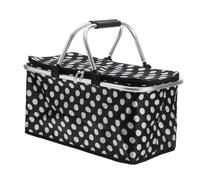 HFGDRH Sacs Pizza Isothermes pour Livraison, 30L Sac À Isolation Thermique Pliable Sacs De Refroidisseur Pizza Nourriture Livraison Pique-Nique Porte-Colis Fonctionnel Panier Rangement(Black)